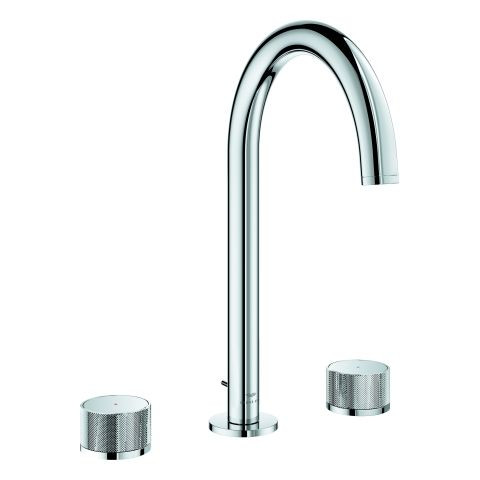 Rubinetto Per Lavabo Indipendente Grohe Atrio Private Collection L, tirette Cromo 20595000