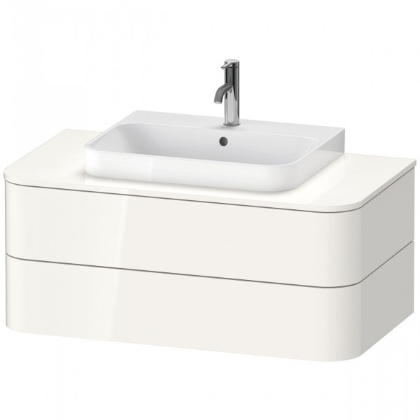 Mobile Per Lavabo Da Appoggio Duravit Happy D.2 Plus 2 cassetti 1000mm Bianco lucido HP497102222