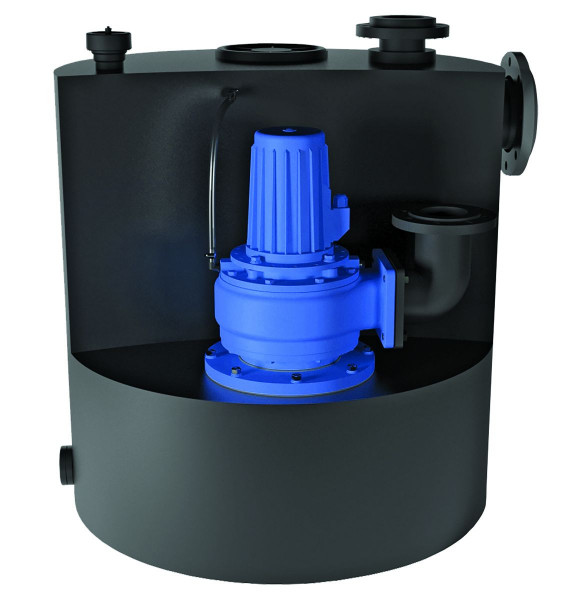 Trituratori Sanibroyer SFA Sistema a leva ad alte prestazioni con 1 pompa per acque reflue, 3kW, 400 V CUBIC1SC30T