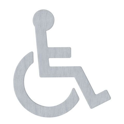 Simbolo Bagno Hewi Disabili Stainless steel satin matt