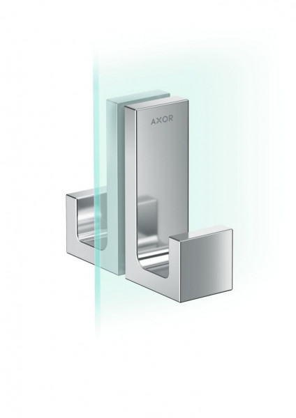 Axor Universal Rectangular Maniglia della porta della doccia Cromo