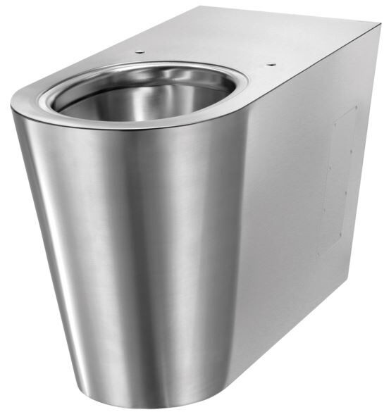 WC Disabili Delabie 700 P Stainless steel senza flangia