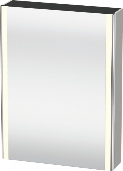 Mobiletto Bagno Duravit XSquare presa di illuminazione E, porta sinistra 600x800mm Grigio cemento opaco XS7111L07070000 XS7111L07070000