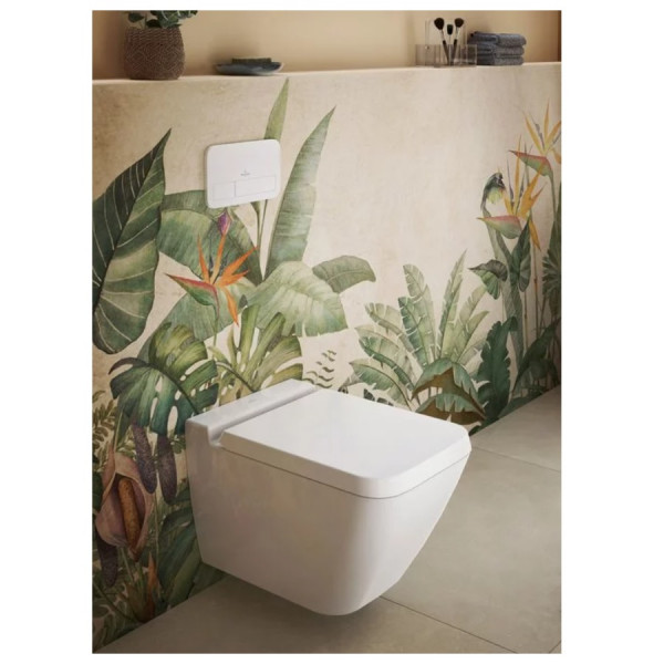 Placca WC Villeroy e Boch ViConnect Cromo