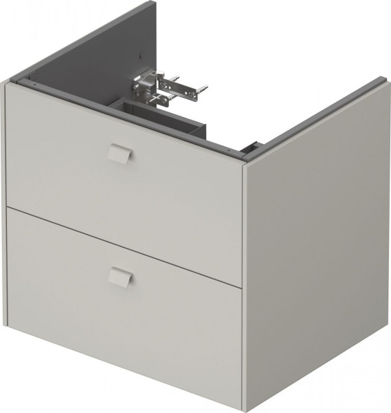 Mobile Per Lavabo Da Incasso Duravit Brioso 2 cassetti, per Lav. ME 620mm Grigio cemento opaco BR410100707