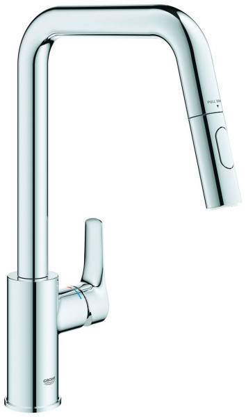 Rubinetto Cucina Con Doccetta Grohe Eurosmart Professional top Cromo 30619000