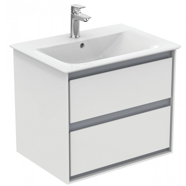Ideal Standard Concept Air 60 C per mobile lavabo Montato  con cassett(E08) Blanc brillant