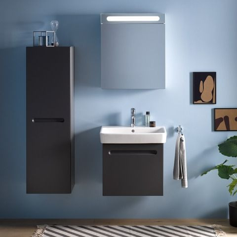 Mobiletto Bagno Duravit Duravit No.1 Versione sinistra 600x700mm Bianco