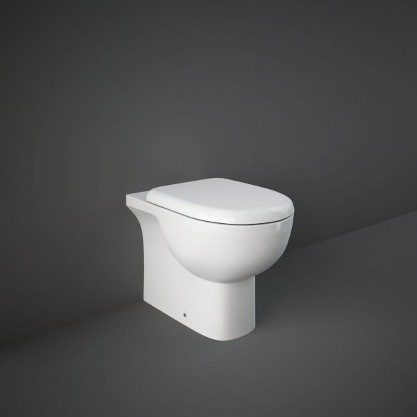 Sanitario Filo Muro Rak Ceramics TONIQUE Softclose 550x360mm Bianco Alpino