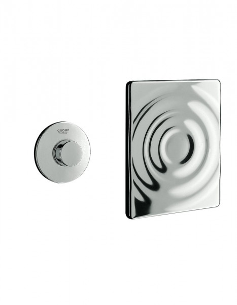 Placca WC Grohe Surf Cromo Metallo