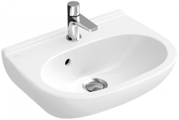 Lavandino Villeroy e Boch O.Novo Compact 500 x 400 mm Bianco CeramicPlus 536050R1